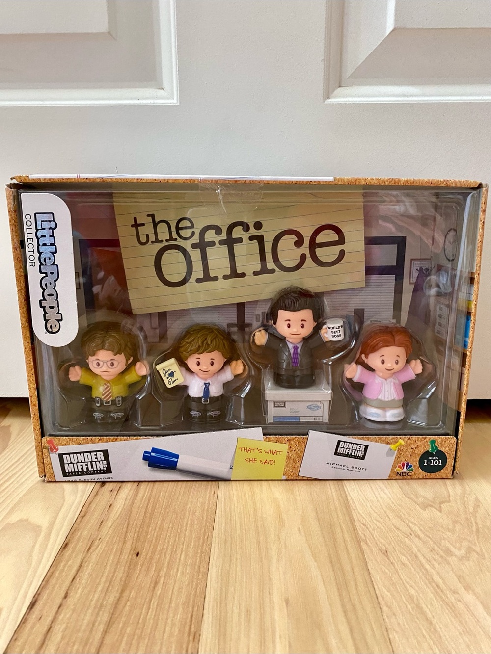 Little People The Office New in Box Set of 4 Characters